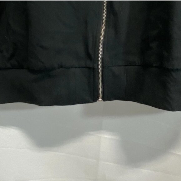 Anthropologie Maeve Women Black Short Puff Sleeve Jacket XL fits like L - Picture 4 of 10